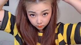 女明星网红编发